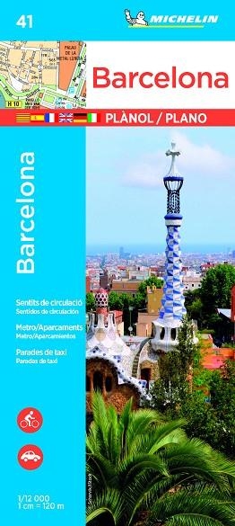 BARCELONA (PLANO MICHELIN 2018) | 9782067228320 | MICHELIN | Llibreria La Gralla | Librería online de Granollers
