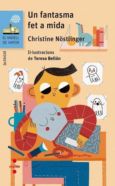 FANTASMA FET A MIDA, UN | 9788466143974 | NÖSTLINGER, CHRISTINE | Llibreria La Gralla | Librería online de Granollers