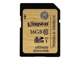 TARGETA MEMORIA KINGSTON 16 GB CLASS 10 | 740617216240 | 505078 | Llibreria La Gralla | Llibreria online de Granollers