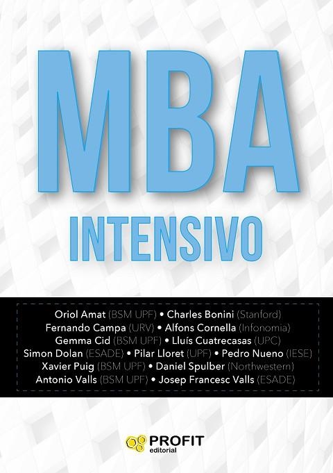 MBA INTENSIVO | 9788417209063 | VVAA | Llibreria La Gralla | Librería online de Granollers