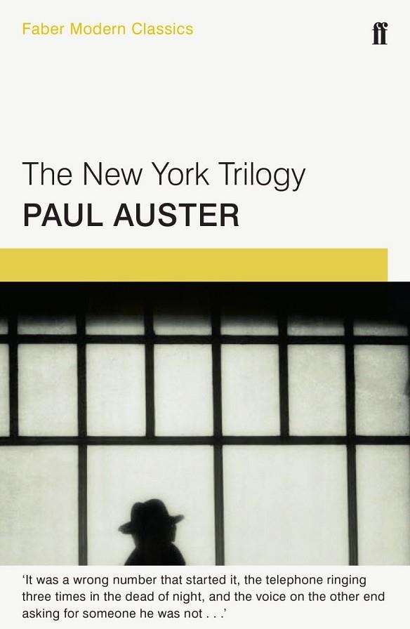 NEW YORK TRILOGY, THE | 9780571322800 | AUSTER, PAUL | Llibreria La Gralla | Llibreria online de Granollers