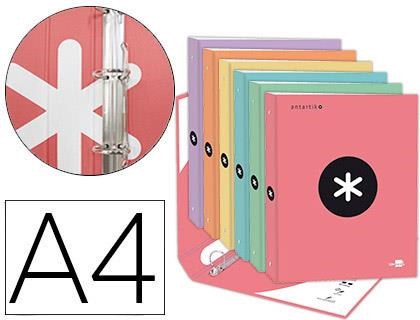 CARPESA 4 ANELLES ANTARTIK COLORS PASTEL | 8423473050839 | 05083 | Llibreria La Gralla | Librería online de Granollers