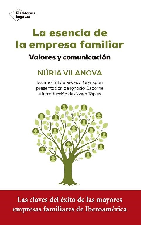 ESENCIA DE LA EMPRESA FAMILIAR, LA  | 9788417002787 | VILANOVA, NÚRIA | Llibreria La Gralla | Librería online de Granollers