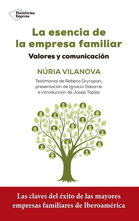 ESENCIA DE LA EMPRESA FAMILIAR, LA  | 9788417002787 | VILANOVA, NÚRIA | Llibreria La Gralla | Llibreria online de Granollers