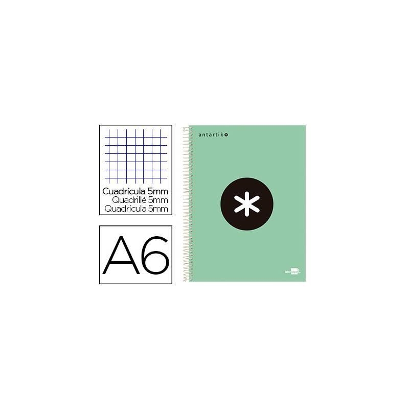 LLIBRETA ANTARTIK ESPIRAL A6 QUADRICULA MICROPERFORAT CARTRO VERD POMA | 8423473050761 | 05076 | Llibreria La Gralla | Librería online de Granollers