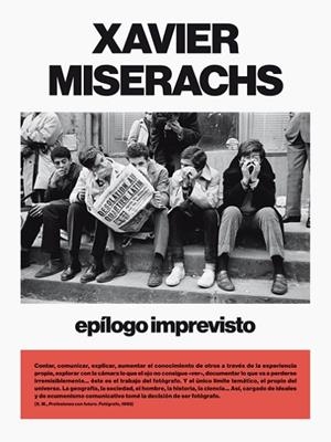 XAVIER MISERACHS  EPILOGO IMPREVISTO | 9788417047467 | VVAA | Llibreria La Gralla | Llibreria online de Granollers