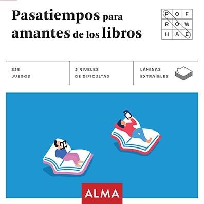 PASATIEMPOS PARA AMANTES DE LOS LIBROS  | 9788415618973 | VVAA | Llibreria La Gralla | Llibreria online de Granollers