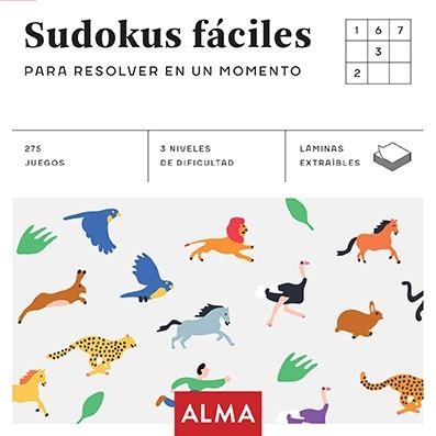 SUDOKUS FÁCILES PARA RESOLVER EN UN MOMENTO  | 9788415618980 | VVAA | Llibreria La Gralla | Llibreria online de Granollers