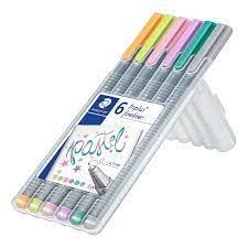 RETOLADORS 6 UN TRIPLUS FINELINER PASTEL  | 4007817336007 | STD334SB6CS1 | Llibreria La Gralla | Librería online de Granollers