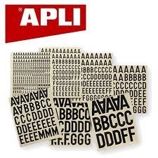 SET LLETRES ADHESIVES 10 MM NEGRE | 8410782044109 | 4410 | Llibreria La Gralla | Librería online de Granollers