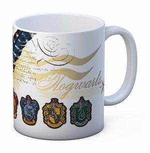 TASSA CERAMICA HARRY POTTER ESCUT HOGWARTS | 8435450206672 | SD TOYS | Llibreria La Gralla | Librería online de Granollers