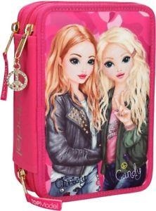 PLUMIER TOP MODEL TRIPLE FUCSIA | 4010070363604 | TOP0839 | Llibreria La Gralla | Librería online de Granollers