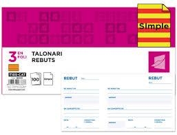 TALONARI REBUTS CATALA LIDERPAPEL | 8423473963337 | 96333 | Llibreria La Gralla | Librería online de Granollers