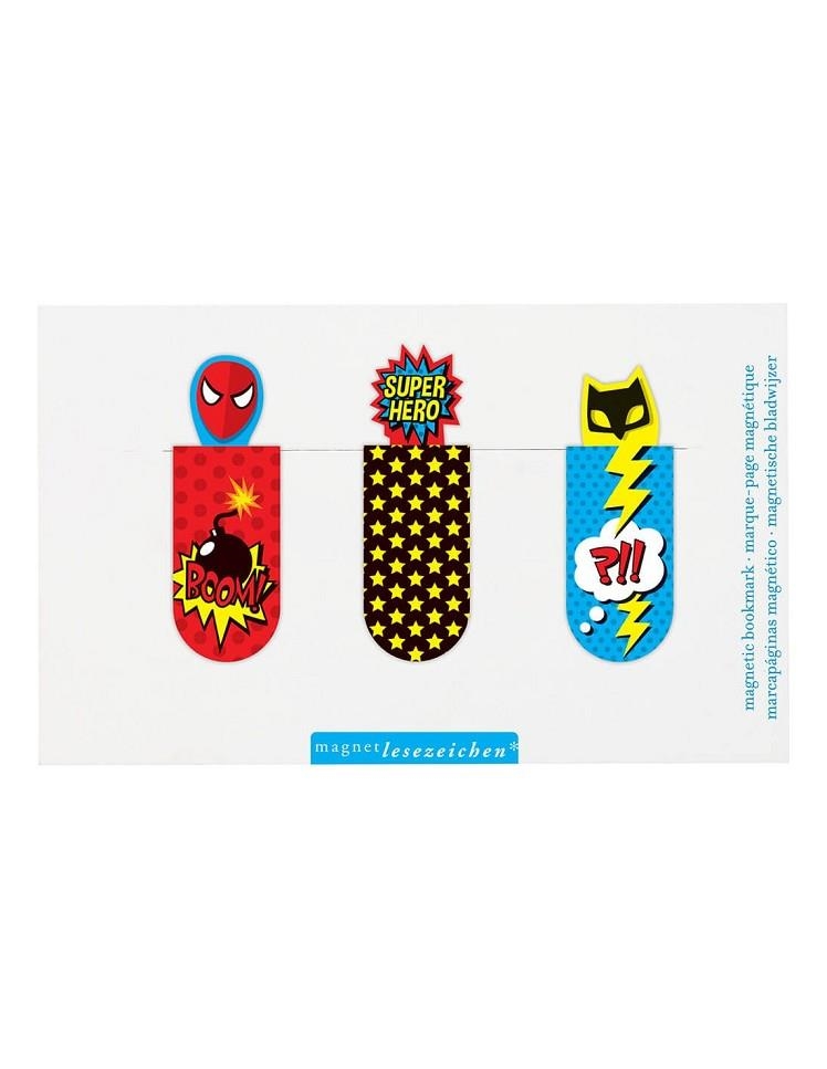 SET DE 3 MARCA PAGINAS MAGNETICOS SUPER HEROES | 4033477311276 | MOSES | Llibreria La Gralla | Llibreria online de Granollers