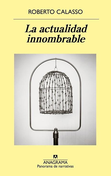 ACTUALIDAD INNOMBRABLE, LA | 9788433980052 | CALASSO, ROBERTO | Llibreria La Gralla | Llibreria online de Granollers
