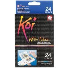 CAIXA AQUAREL.LES SAKURA KOI 24 PASTILLES | 084511388956 | XNCW24N | Llibreria La Gralla | Llibreria online de Granollers