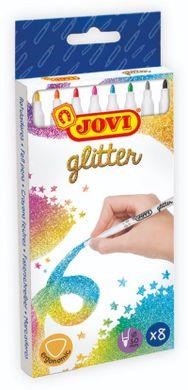 CAIXA ROTULADORS JOVI GLITTER 8 UN | 8412027030922 | JOV1608G | Llibreria La Gralla | Librería online de Granollers
