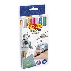 CAIXA ROTULADORS METAL·LICS JOVI 6 UN | 8412027030908 | JOC1606M | Llibreria La Gralla | Llibreria online de Granollers
