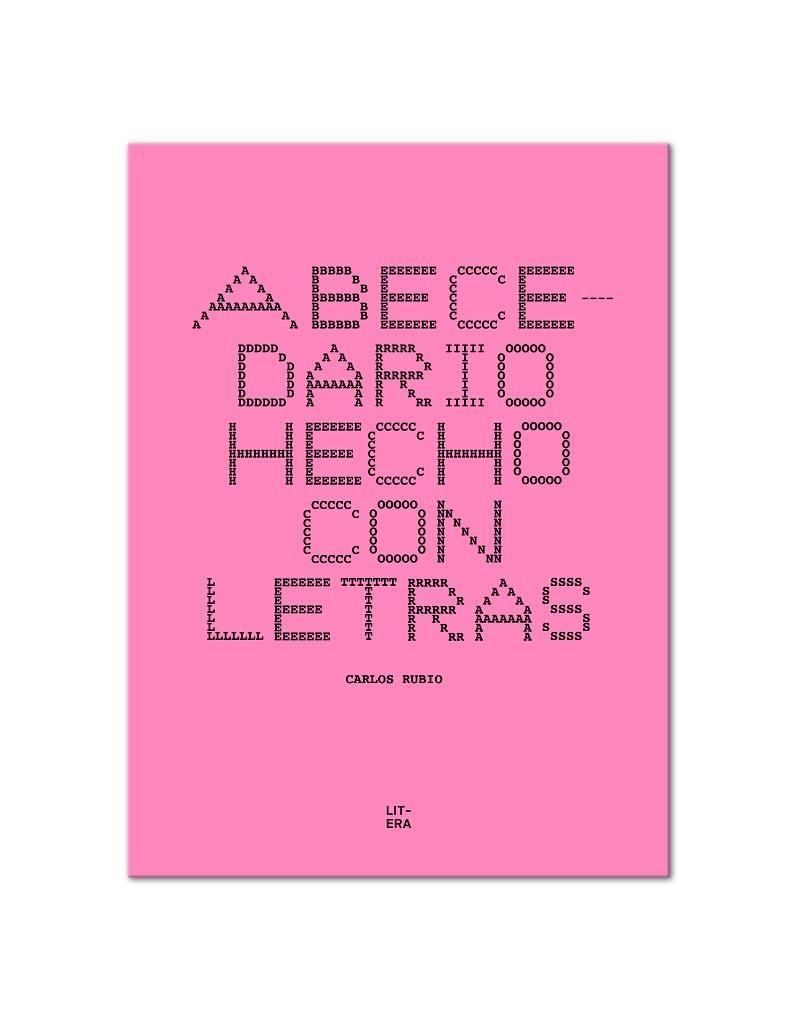 ABECEDARIO HECHO CON LETRAS | 9788494843907 | RUBIO, CARLOS | Llibreria La Gralla | Llibreria online de Granollers