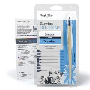 PLOMA DIBUIX JOSEPH GILLOTT'S+ 8 PLUMILLAS | 5060332850112 | ARTG35821 | Llibreria La Gralla | Librería online de Granollers
