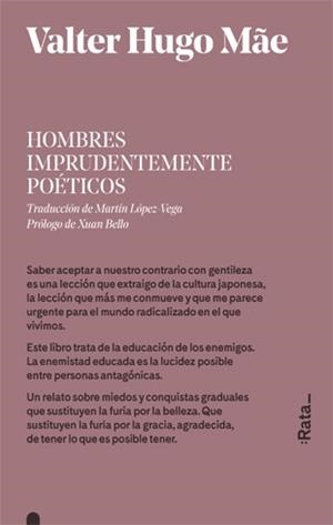 HOMBRES IMPRUDENTEMENTE POÉTICOS | 9788416738397 | HUGO MÃE, VALTER | Llibreria La Gralla | Librería online de Granollers
