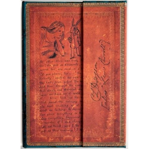 LLIBRETA PAPERBLANKS LEWIS CARROLL ALICIA EN EL PAIS DE LAS MARAVILLAS MIDI | 9781439746097 | PB46097 | Llibreria La Gralla | Llibreria online de Granollers