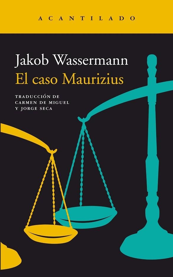 CASO MAURIZIUS, RL | 9788416748822 | WASSERMANN, JAKOB | Llibreria La Gralla | Llibreria online de Granollers