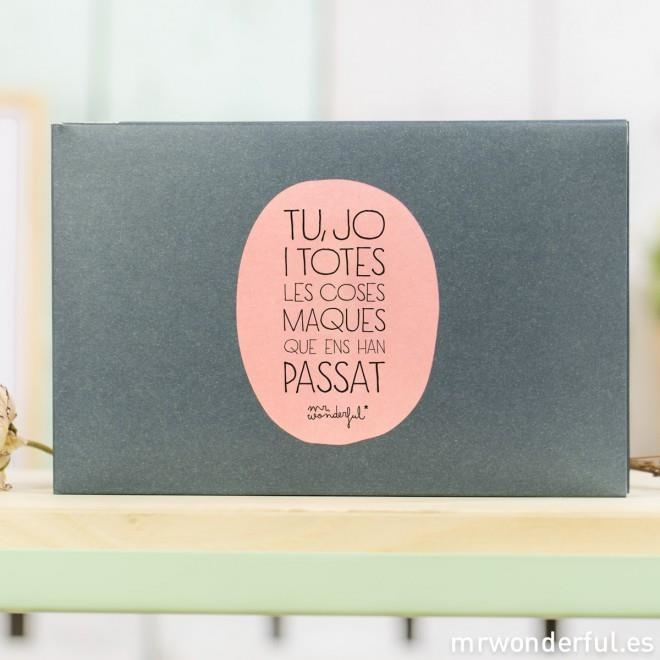 ÀLBUM DE RECORDS MR. WONDERFUL "TU, JO I TOTES LES COSES MAQUES QUE ENS HAN PASSAT" | 8436547187096 | MR. WONDERFUL | Llibreria La Gralla | Librería online de Granollers