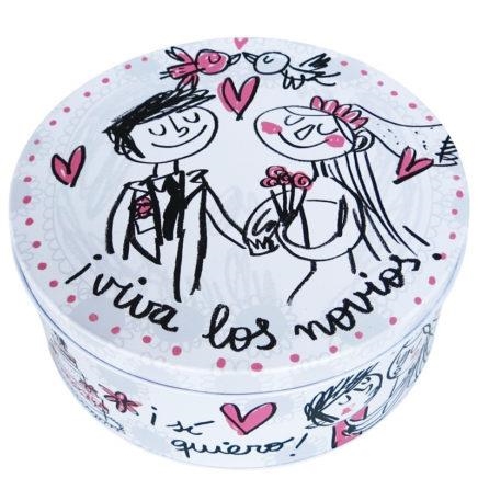 CAIXA METAL.LICA LAROOM ¡VIVA LOS NOVIOS! | 8431010138902 | LARRON | Llibreria La Gralla | Llibreria online de Granollers