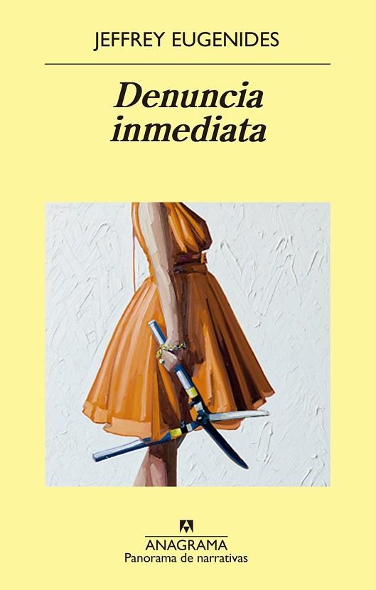 DENUNCIA INMEDIATA | 9788433980076 | EUGENIDES, JEFFREY | Llibreria La Gralla | Librería online de Granollers