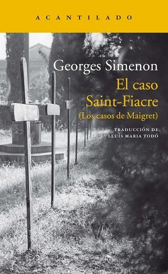 CASO SAINT-FIACRE, EL  | 9788417346133 | SIMENON, GEORGES | Llibreria La Gralla | Llibreria online de Granollers