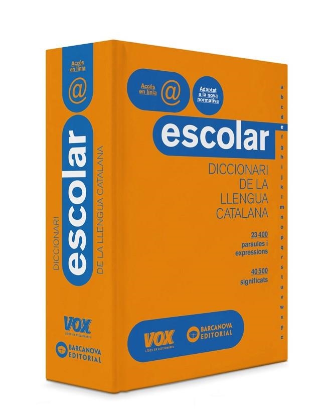 DICCIONARI ESCOLAR DE LA LLENGUA CATALANA VOX-BARCANOVA | 9788499742830 | VOX EDITORIAL | Llibreria La Gralla | Llibreria online de Granollers