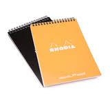 BLOC RHODIA ESPIRAL 10.5X14.8 PUNTS 80 FULLS TARONJA | 3037920135038 | 13503 | Llibreria La Gralla | Llibreria online de Granollers