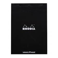 BLOC RHODIA GRAPAT A4 PUNTS 80 FULLS NEGRE | 3037920195599 | 19559 | Llibreria La Gralla | Librería online de Granollers