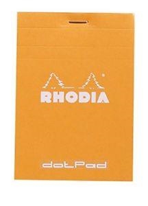 BLOC RHODIA GRAPAT A7 PUNTS 80 FULLS NEGRE | 3037920125589 | 12558 | Llibreria La Gralla | Llibreria online de Granollers