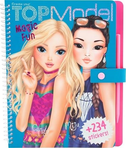 LLIBRETA PINTAR TOP MODEL MAGIC FUN | 4010070367169 | TOP10015 | Llibreria La Gralla | Llibreria online de Granollers
