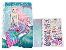 LLIBRETA PINTAR TOP MODEL SIRENES FANTASY MODEL | 4010070367701 | TOP10036 | Llibreria La Gralla | Llibreria online de Granollers