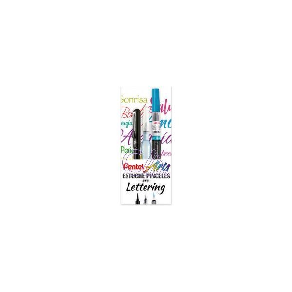 SET PENTEL BELLES ARTS-LETTERING 3 PECES | 8422045998388 | 1PE07BEL53 | Llibreria La Gralla | Llibreria online de Granollers