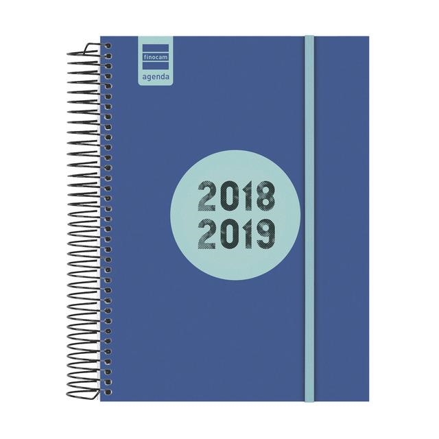 AGENDA ESCOLAR 2018-2019 FINOCAM ESPIRAL 1/4 DP | 8422952164296 | E10C1DP | Llibreria La Gralla | Llibreria online de Granollers