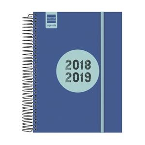 AGENDA ESCOLAR 2018-2019 FINOCAM ESPIRAL 1/4 DP | 8422952164296 | E10C1DP | Llibreria La Gralla | Llibreria online de Granollers