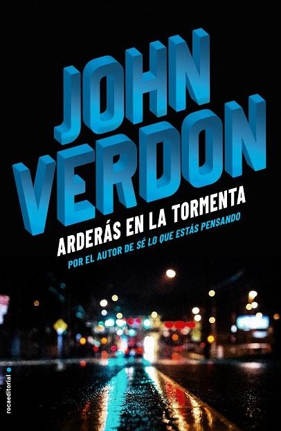 ARDERÁS EN LA TORMENTA | 9788416700721 | VERDON, JOHN | Llibreria La Gralla | Librería online de Granollers