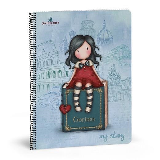 LLIBRETA A5 ESPIRAL GORJUSS VERMELLA 2018 | 8422831318673 | GOR2085004992 | Llibreria La Gralla | Llibreria online de Granollers