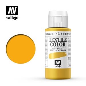 PINTURA TEXTILE VALLEJO 60ML GROC DAURAT | 8429551400138 | VAL40013 | Llibreria La Gralla | Librería online de Granollers