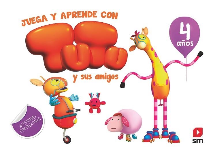 4 AÑOS JUEGA Y APRENDE CON TUTU Y SUS AMIGOS | 9788491073314 | RUIZ GARCÍA, MARÍA JESÚS | Llibreria La Gralla | Llibreria online de Granollers