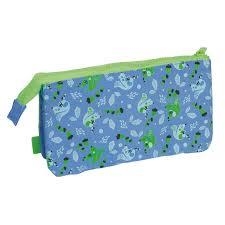 PORTATOT MILAN 5 COMPARTIMENTS COCONUT VERD  | 8411574074984 | Llibreria La Gralla | Llibreria online de Granollers