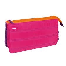 PORTATOT MILAN 5 COMPARTIMENTS ROSA | 8411574075233 | Llibreria La Gralla | Llibreria online de Granollers