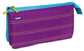 PORTATOT MILAN 5 COMPARTIMENTS LILA | 8411574075356 | Llibreria La Gralla | Llibreria online de Granollers