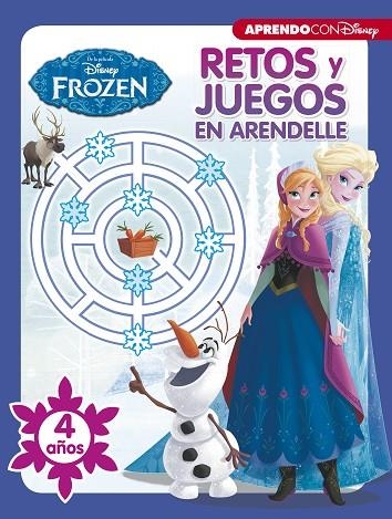 RETOS Y JUEGOS EN ARENDELLE. 4 AÑOS (RETOS Y JUEGOS DISNEY) | 9788416931514 | DISNEY, | Llibreria La Gralla | Librería online de Granollers