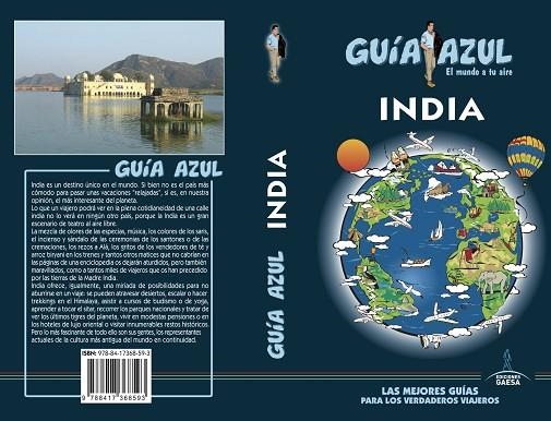 INDIA GUIA AZUL 2018 | 9788417368593 | MAZARRASA, LUIS; CABRERA, DANIEL | Llibreria La Gralla | Librería online de Granollers