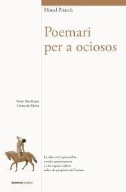 POEMARI PER A OCIOSOS | 9788490268568 | PITARCH FONT, MANEL | Llibreria La Gralla | Llibreria online de Granollers